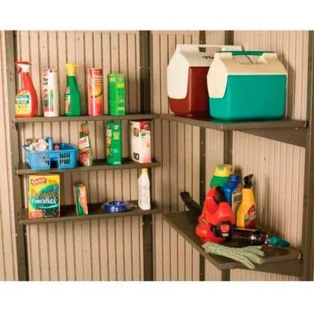 LIFETIME PRODUCTS 14" x 30" 5 Pack Shelf Accessory Kit For Lifetime Sheds 115